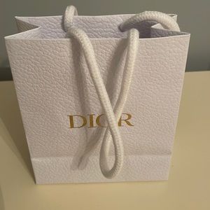 Small dior gift bag